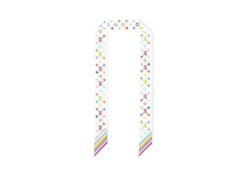 Louis Vuitton x Takashi Murakami Monogram Multicolor Bandeau BB White Multicolored