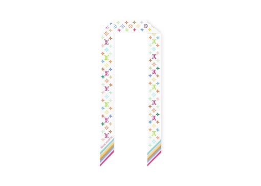 Louis Vuitton x Takashi Murakami Monogram Multicolor Bandeau BB White Multicolored