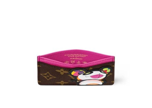 Louis Vuitton x Takashi Murakami Panda Card Holder Monogram