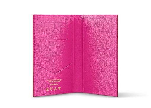 Louis Vuitton x Takashi Murakami Passport Cover White Multicolored