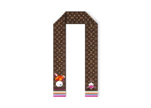 Louis Vuitton x Takashi Murakami Superflat Character Bandeau Brown