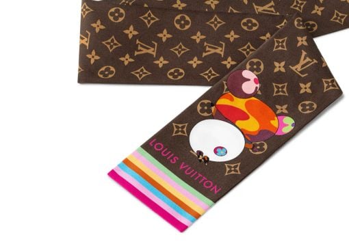 Louis Vuitton x Takashi Murakami Superflat Character Bandeau Brown