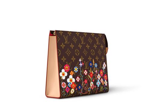 Louis Vuitton x Takashi Murakami Toiletry Pouch Multicolored
