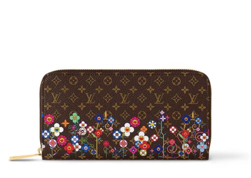 Louis Vuitton x Takashi Murakami Zippy Wallet Monogram