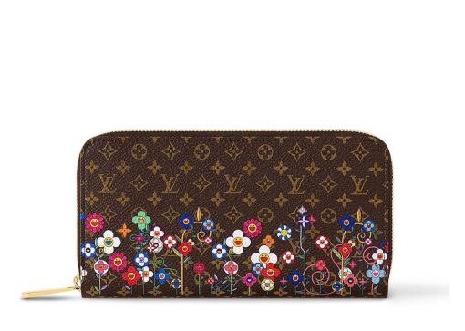 Louis Vuitton x Takashi Murakami Zippy Wallet Monogram
