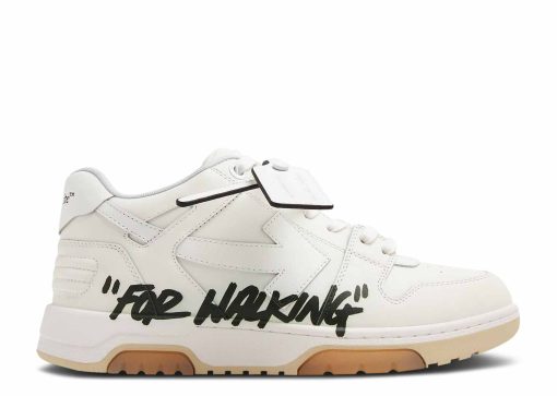 Off-White Out Of Office ''For Walking'' White Black OMIA189C99-LEA008-0110