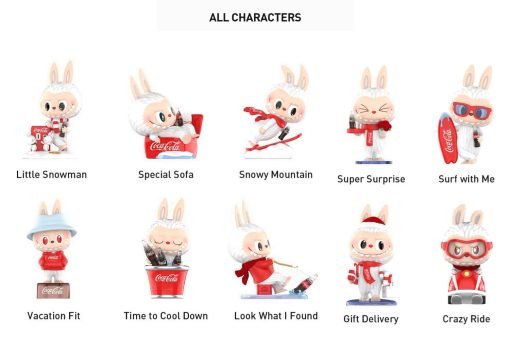 Pop Mart Labubu The Monsters Coca-Cola Series Figure Single Blind Box