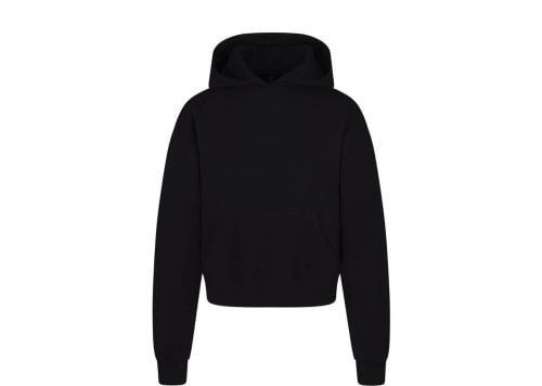 SKIMS Cotton Fleece Classic Hoodie Onyx