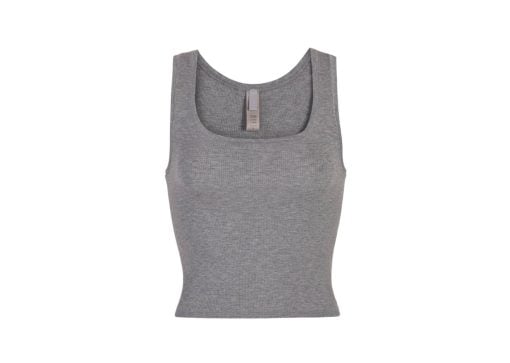 SKIMS Soft Lounge Tank Heather Grey