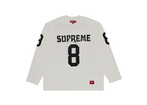 Supreme Affiliated LS Football Top White