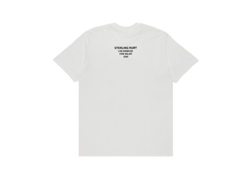 Supreme Los Angeles Fire Relief Box Logo Tee White