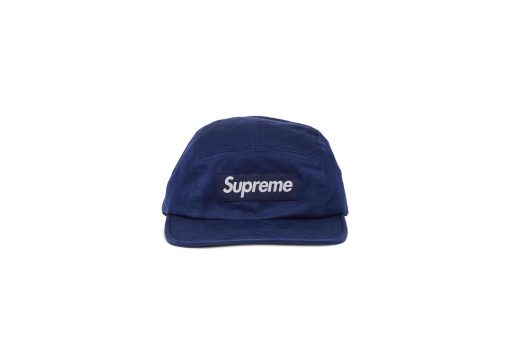 Supreme Washed Chino Twill Camp Cap Navy