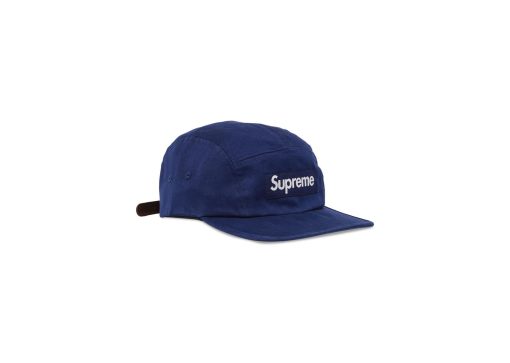 Supreme Washed Chino Twill Camp Cap Navy