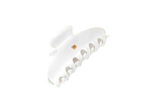 Balmain Cellulose Acetate Pince A Cheveux White