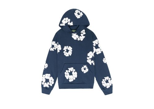 Denim Tears The Cotton Wreath Sweatshirt Navy