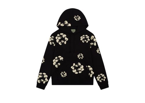 Denim Tears x CPFM Cactus Tears Wreath Hoodie Black