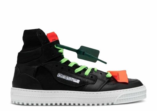 OFF-WHITE Off Court 3.0 Black Neon Green Orange OMIA065C99LEA0011020