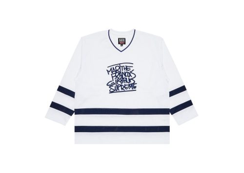 Supreme Marithé + François Girbaud Hockey Jersey White