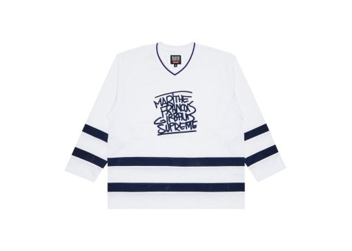 Supreme Marithé + François Girbaud Hockey Jersey White