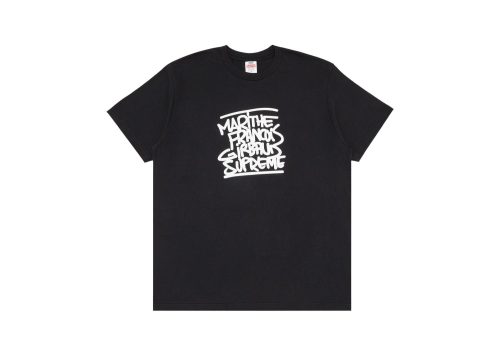 Supreme Marithé + François Girbaud Tee Black