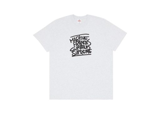 Supreme Marithé + François Girbaud Tee Heather Grey