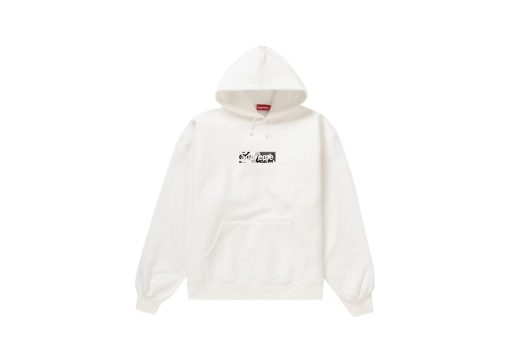 Supreme Miami Box Logo Sweatshirt White