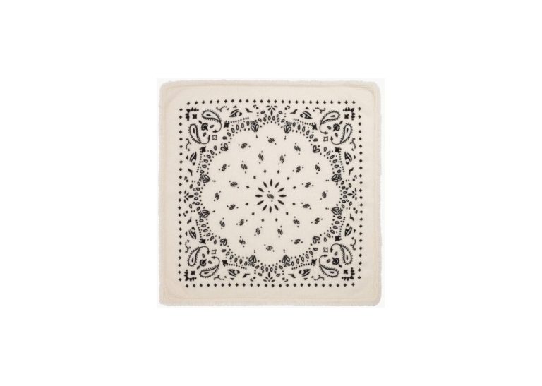 Kujten Small Bandana Hachi White