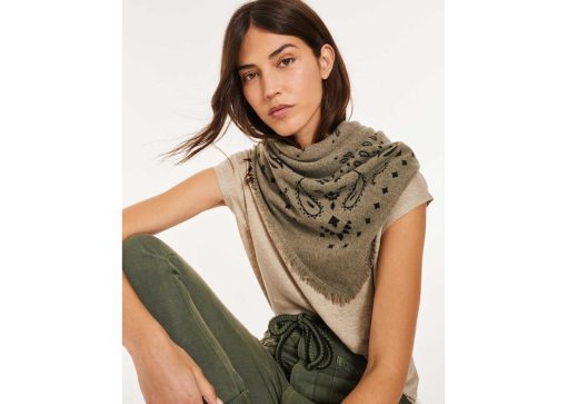 kujten bandana hachiko marl khaki