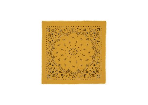kujten bandana hachiko saffron yellow