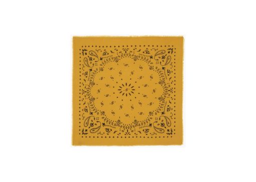 kujten bandana hachiko saffron yellow