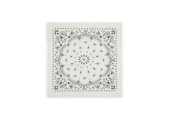 KUJTEN SMALL BANDANA HACHIKO WHITE main image 1