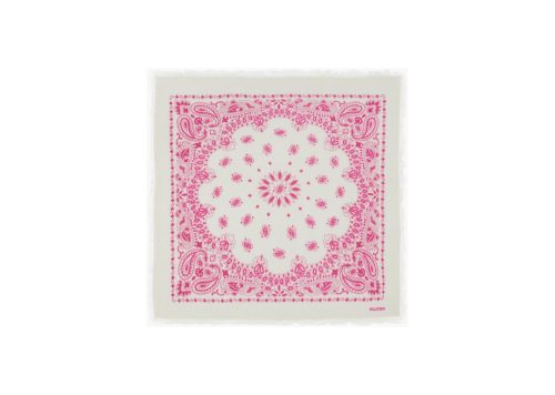 kujten large bandana hachiko bico white pink