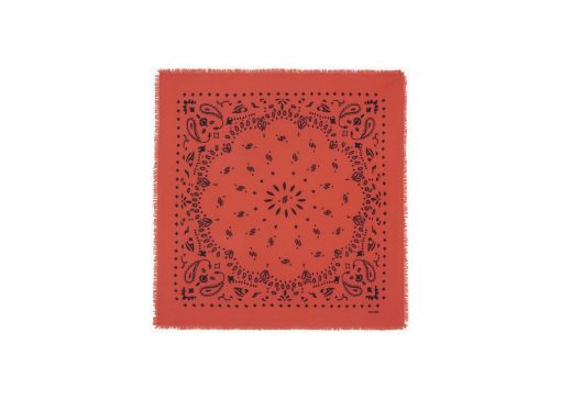 kujten large bandana hachiko pop coral