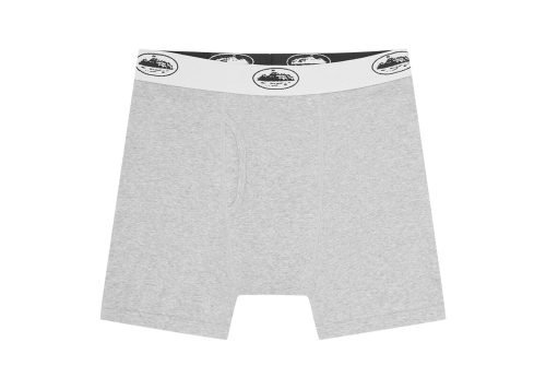 Corteiz Alcatraz Boxers Grey