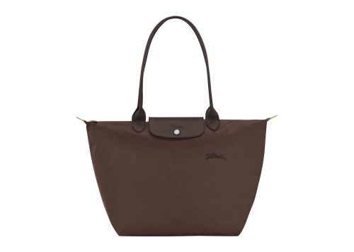 Longchamp Le Pliage Green L Tote Bag Mocha