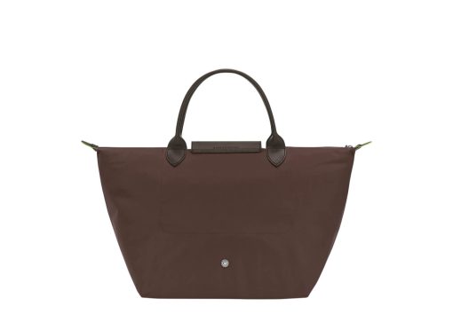 Longchamp Le Pliage Green M Handbag Mocha