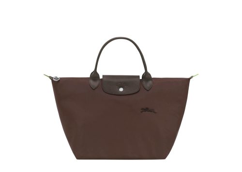 Longchamp Le Pliage Green M Handbag Mocha