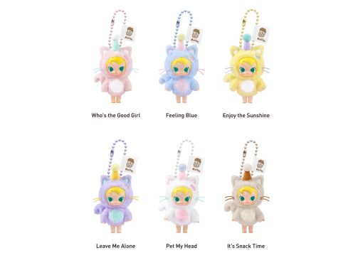 Pop Mart Baby Molly Pocket Friends Series Vinyl Plush Pendant Single Blind Box