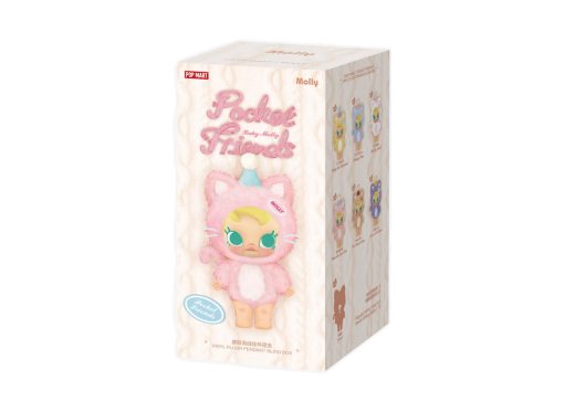 Pop Mart Baby Molly Pocket Friends Series Vinyl Plush Pendant Single Blind Box