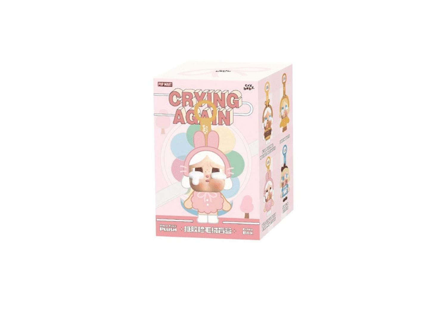 Figurine POP MART Crybaby Crying Again - Collection Anime - Hauteur ~8.6-10.3 Cm - Cadeau Créatif