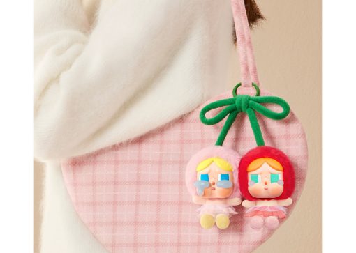 Pop Mart CryBaby Crying For Love Series (Love You Cherry Much) Vinyl Plush Hanging Card