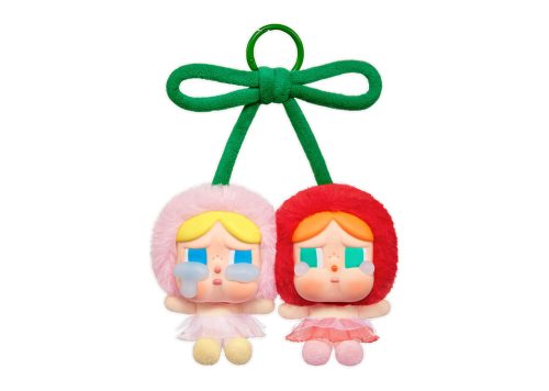 Pop Mart CryBaby Crying For Love Series (Love You Cherry Much) Vinyl Plush Hanging Card