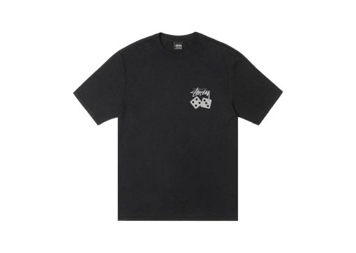 Stussy Dice Tee Pigment Dyed Black