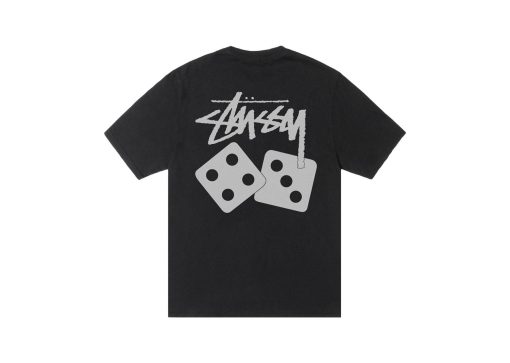Stussy Dice Tee Pigment Dyed Black