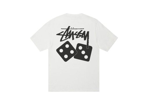 Stussy Dice Tee Pigment Dyed Natural