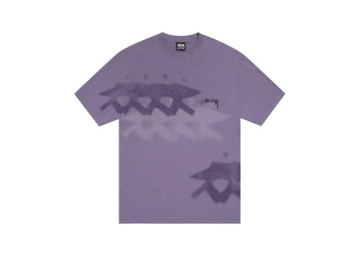 Stussy Low Tide Tee Pigment Dyed Grape