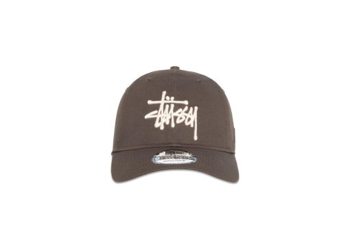 Stussy New Era 9Twenty Basic Strapback Walnut