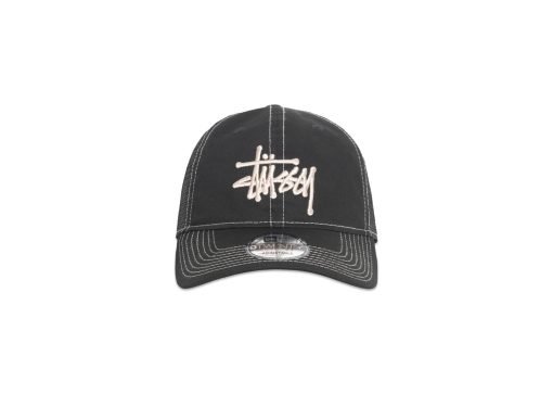 Stussy New Era 9Twenty Basic Trucker Black