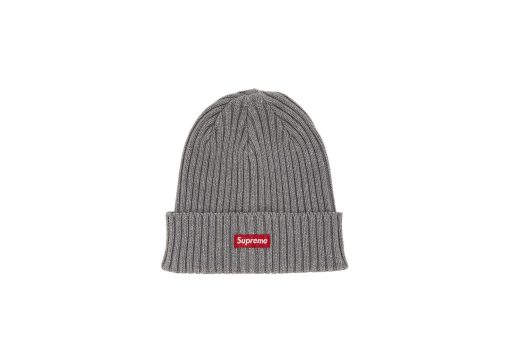 Supreme Overdyed Beanie Metallic Silver