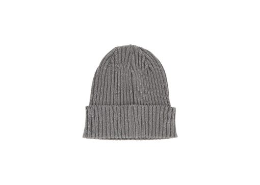 Supreme Overdyed Beanie Metallic Silver